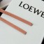 Loewe Pig charm in felt and calfskin