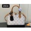 Louis Vuitton Monogram Canvas Alma BB Bag M46922 White 2024