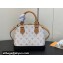 Louis Vuitton Monogram Canvas Alma BB Bag M46922 White 2024