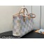 Louis Vuitton Damier Giant canvas OnTheGo MM Bag N40518 Pistachio 2024