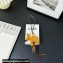 Loewe Deer charm in felt and calfskin