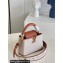 Louis Vuitton Taurillon leather and canvas Capucines Mini Bag Brown