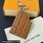 Louis Vuitton LV Chocolate Bar Figurine Key Holder And Bag Charm M01478