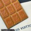 Louis Vuitton LV Chocolate Bar Figurine Key Holder And Bag Charm M01478