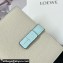 Loewe Medium vertical wallet in soft grained calfskin Creamy