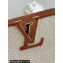 Louis Vuitton Taurillon leather and canvas Capucines BB Bag M59873 Brown
