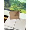 Loewe Large coin cardholder in soft grained calfskin Camel