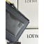 Loewe Large coin cardholder in soft grained calfskin Black