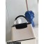 Louis Vuitton Taurillon leather and canvas Capucines MM Bag M59872 Black