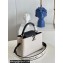 Louis Vuitton Taurillon leather and canvas Capucines MM Bag M59872 Black