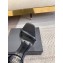 Saint Laurent Heel 10.5cm Opyum sandals in leather 557662 So Black