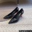 Saint Laurent Heel 8.5cm Opyum Pumps in patent leather 484160 Black/Red