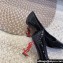 Saint Laurent Heel 8.5cm Opyum Pumps in patent leather 484160 Black/Red