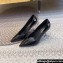 Saint Laurent Heel 8.5cm Opyum Pumps in patent leather 484160 Black/Silver