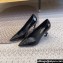 Saint Laurent Heel 8.5cm Opyum Pumps in patent leather 484160 So Black