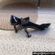 Saint Laurent Heel 8.5cm Opyum Pumps in patent leather 484160 So Black