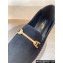 Saint Laurent chris mocassins in Suede Leather Black 2024