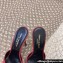 Saint Laurent Heel 9.5cm La 16 Mules in Leather Red 2024
