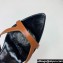 Saint Laurent Heel 4cm clara Mules in leather Brown 2024