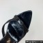 Saint Laurent Heel 4cm clara Mules in leather Black 2024