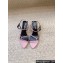 Saint Laurent Heel 5.5cm clara sandals in crepe satin Pink 2024