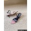 Saint Laurent Heel 5.5cm clara sandals in crepe satin Pink 2024
