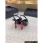 Saint Laurent Heel 10.5cm Opyum slingback Pumps in patent leather Black/Red