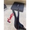 Saint Laurent Heel 10.5cm Opyum slingback Pumps in patent leather Black/Red