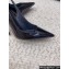 Saint Laurent Heel 10.5cm Opyum slingback Pumps in patent leather So Black