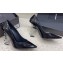 Saint Laurent Heel 10.5cm Opyum Pumps in patent leather 472011 Black/Silver