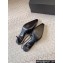 Saint Laurent Heel 6.5cm avenue slingback pumps in patent leather Black 2024