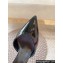 Saint Laurent Heel 8.5cm Opyum Pumps with Ankle Strap in patent leather Black/Gold