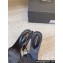 Saint Laurent Heel 10.5cm melody sandals in crepe satin 731561 Black 2024