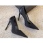 Saint Laurent Heel 11cm anja pumps in mesh 755099 Black 2024