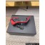 Saint Laurent Heel 10.5cm Opyum sandals in patent leather 557662 Red