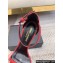 Saint Laurent Heel 10.5cm Opyum sandals in patent leather 557662 Red