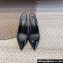 Saint Laurent Heel 8.5cm Opyum slingback Pumps in patent leather So Black
