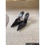 Saint Laurent Heel 11cm Claw Pumps In Patent Leather Black 2024