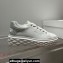 Jimmy Choo Diamond Maxi/F Leather Trainers Sneakers White/Crystals with Platform Sole 2024