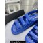 Chanel Crystal CC Logo Beach Sandals Blue 2024