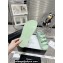 Chanel Crystal CC Logo Beach Sandals Green 2024