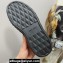Jimmy Choo Diamond Maxi/F Leather Trainers Sneakers Black with Platform Sole 2024