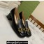 Gucci Heel 5.5cm Pumps with Horsebit in leather Black