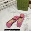 Gucci Heel 5.5cm Pumps with Horsebit in leather Pink
