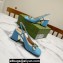 Gucci Heel 2.5cm/5.5cm/7.5cm slingbacks with Horsebit in leather Sky Blue