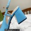 Gucci Heel 2.5cm/5.5cm/7.5cm slingbacks with Horsebit in leather Sky Blue