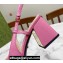 Gucci Heel 2.5cm/5.5cm/7.5cm slingbacks with Horsebit in leather Pink