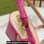 Gucci Heel 2.5cm/5.5cm/7.5cm slingbacks with Horsebit in leather Fuchsia