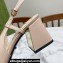 Gucci Heel 2.5cm/5.5cm/7.5cm slingbacks with Horsebit in leather Beige
