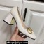 Gucci Heel 2.5cm/5.5cm/7.5cm pumps with Horsebit in leather White
